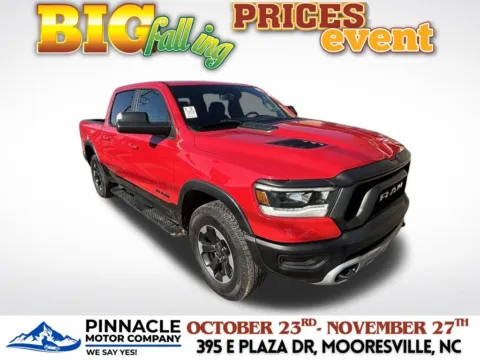Red 2019 Ram 1500 Rebel for sale in Mooresville, NC