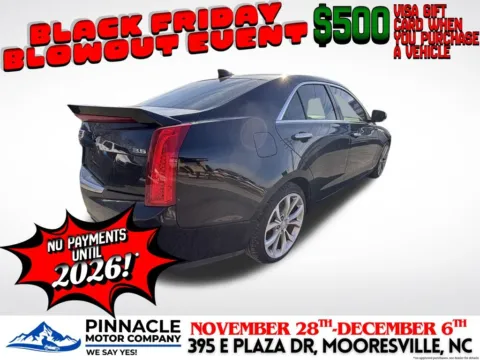 Another view of 2017 Cadillac ATS 3.6L Premium Luxury for sale in Mooresville, NC at Pinnacle Motor Company LKN