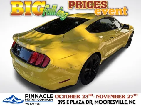 Another view of 2015 Ford Mustang EcoBoost Premium for sale in Mooresville, NC at Pinnacle Motor Company LKN