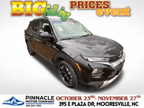 Black 2023 Chevrolet TrailBlazer LT for sale in Mooresville, NC