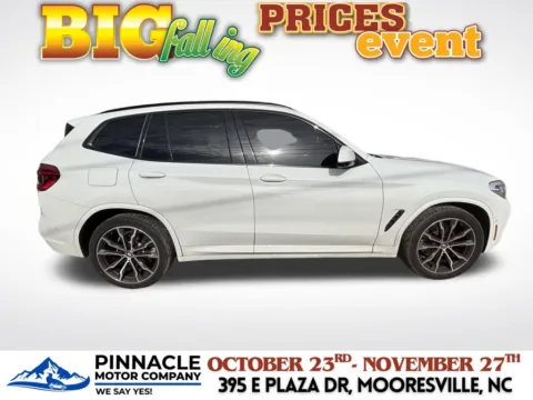 Photos of 2021 BMW X3 sDrive30i for sale in Mooresville, NC at Pinnacle Motor Company LKN