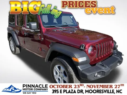 Unknown 2021 Jeep Wrangler Unlimited Sport S for sale in Mooresville, NC