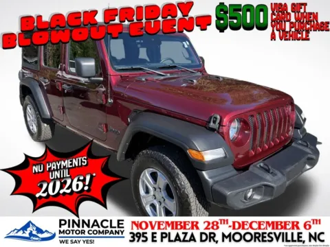 Unknown 2021 Jeep Wrangler Unlimited Sport S for sale in Mooresville, NC