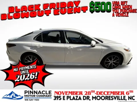 Photos of 2024 Toyota Camry SE for sale in Mooresville, NC at Pinnacle Motor Company LKN