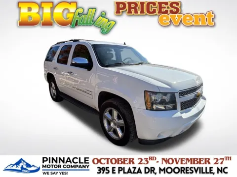 White 2012 Chevrolet Tahoe LTZ for sale in Mooresville, NC