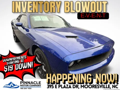 Blue 2021 Dodge Challenger SXT for sale in Mooresville, NC