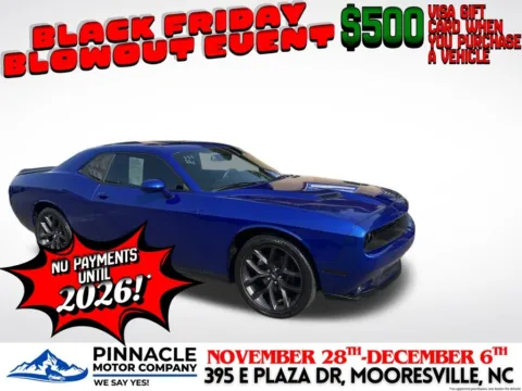 Photos of 2021 Dodge Challenger SXT for sale in Mooresville, NC at Pinnacle Motor Company LKN