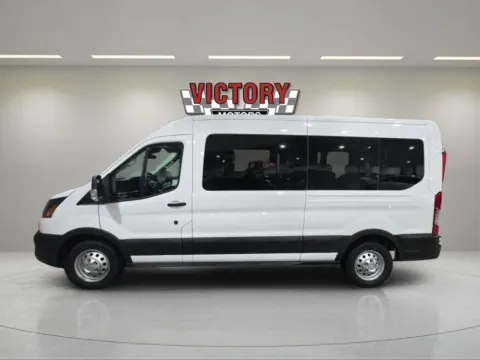 Photos of 2024 Ford Transit 350 XLT AWD 3dr LWB Medium Roof Passenger Van for sale in Lake Orion, MI at Victory Motors Lake Orion