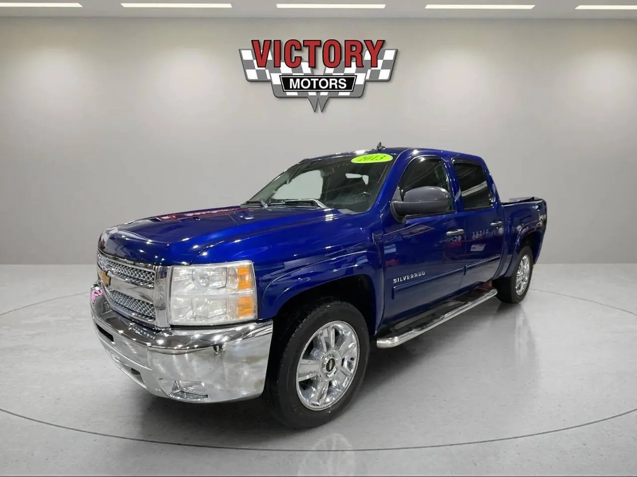 Blue 2013 Chevrolet Silverado 1500 LT 4x4 4dr Crew Cab 5.8 ft. SB for sale in Lake Orion, MI