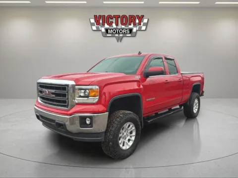 Red 2014 GMC Sierra 1500 SLE 4x4 4dr Double Cab 6.5 ft. SB for sale in Lake Orion, MI