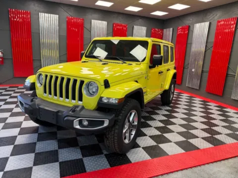 Another view of 2023 Jeep Wrangler Sahara 4x4 4dr SUV for sale in Lake Orion, MI at Victory Motors Lake Orion