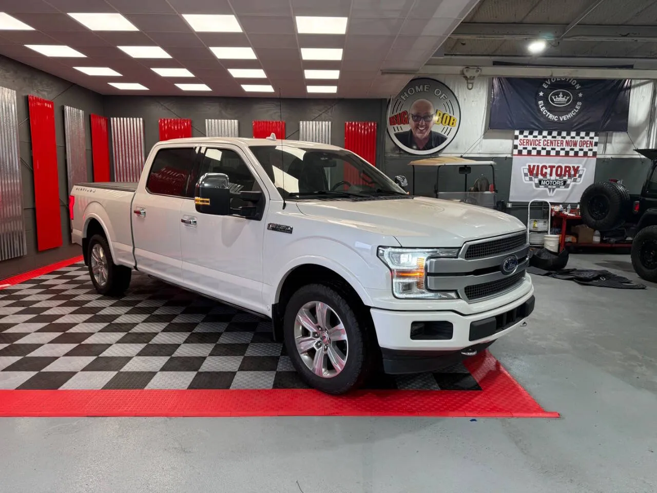 White 2019 Ford F-150 Platinum 4x4 4dr SuperCrew 6.5 ft. SB for sale in Lake Orion, MI