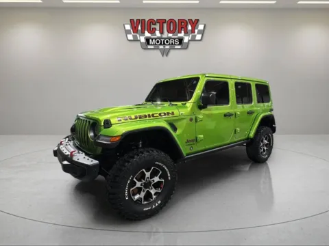 Green 2018 Jeep Wrangler Unlimited Rubicon 4x4 4dr SUV (midyear release) for sale in Lake Orion, MI