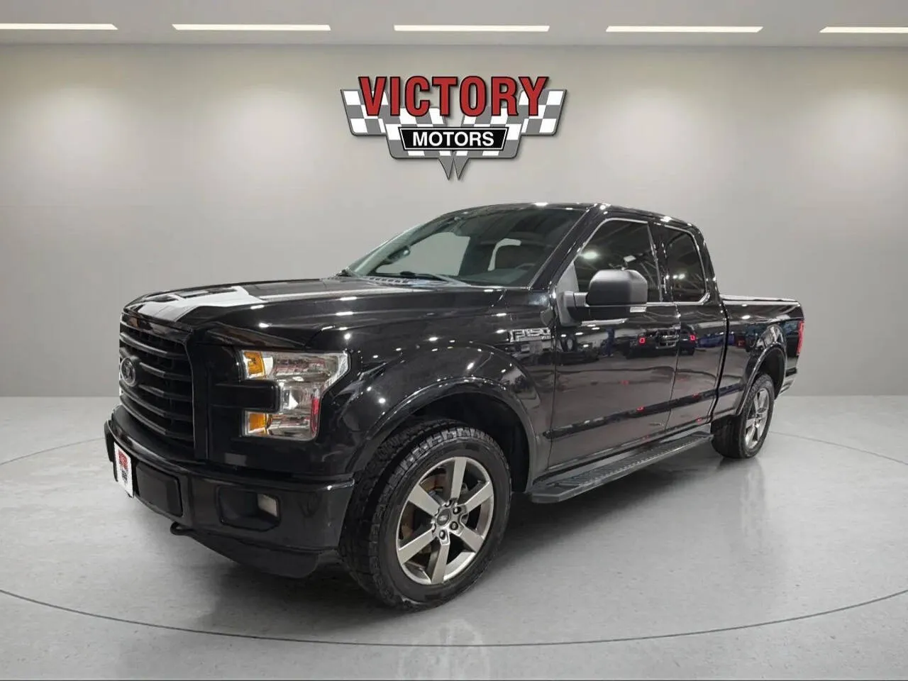 Black 2015 Ford F-150 XLT 4x4 4dr SuperCab 6.5 ft. SB for sale in Lake Orion, MI