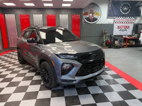Gray 2021 Chevrolet TrailBlazer RS 4x4 4dr SUV for sale in Lake Orion, MI