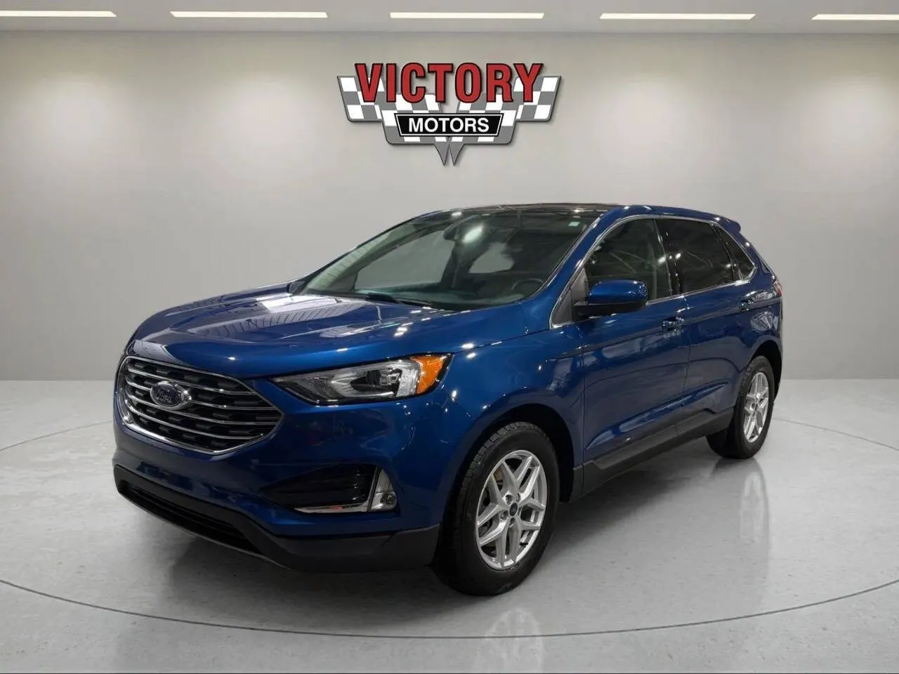 Blue 2022 Ford Edge SEL AWD 4dr Crossover for sale in Lake Orion, MI