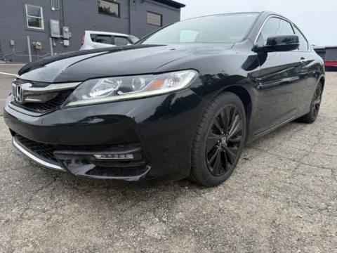 Black 2017 Honda Accord EX L 2dr Coupe for sale in Lake Orion, MI
