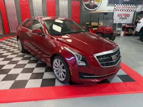 Red 2016 Cadillac ATS 2.0T Luxury Collection AWD 4dr Sedan for sale in Lake Orion, MI