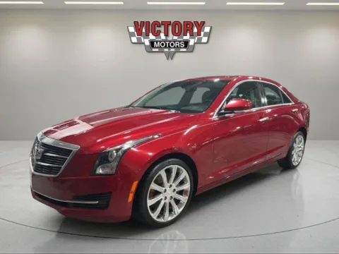 Red 2016 Cadillac ATS 2.0T Luxury Collection AWD 4dr Sedan for sale in Lake Orion, MI