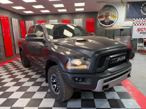 Gray 2016 RAM 1500 Rebel 4x4 4dr Crew Cab 5.5 ft. SB Pickup for sale in Lake Orion, MI