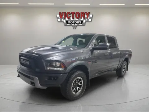 Gray 2016 RAM 1500 Rebel 4x4 4dr Crew Cab 5.5 ft. SB Pickup for sale in Lake Orion, MI