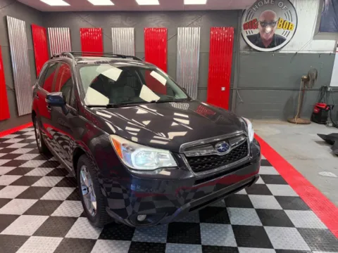 Black 2015 Subaru Forester 2.5i Touring AWD 4dr Wagon for sale in Lake Orion, MI