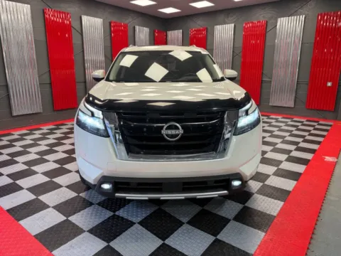 Photos of 2023 Nissan Pathfinder SL 4dr SUV for sale in Lake Orion, MI at Victory Motors Lake Orion