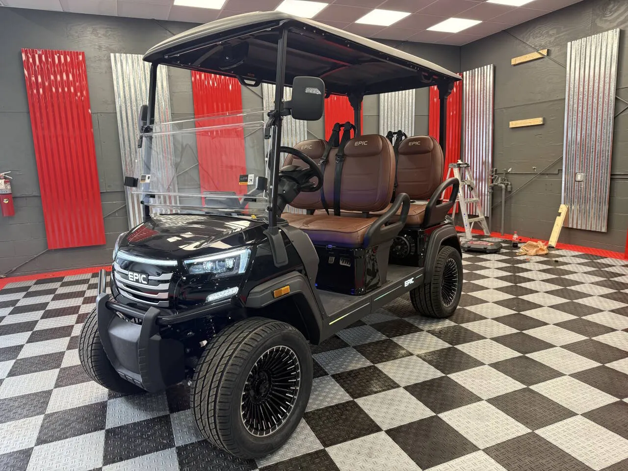 White 2026 Epic Carts E40FX for sale in Lake Orion, MI