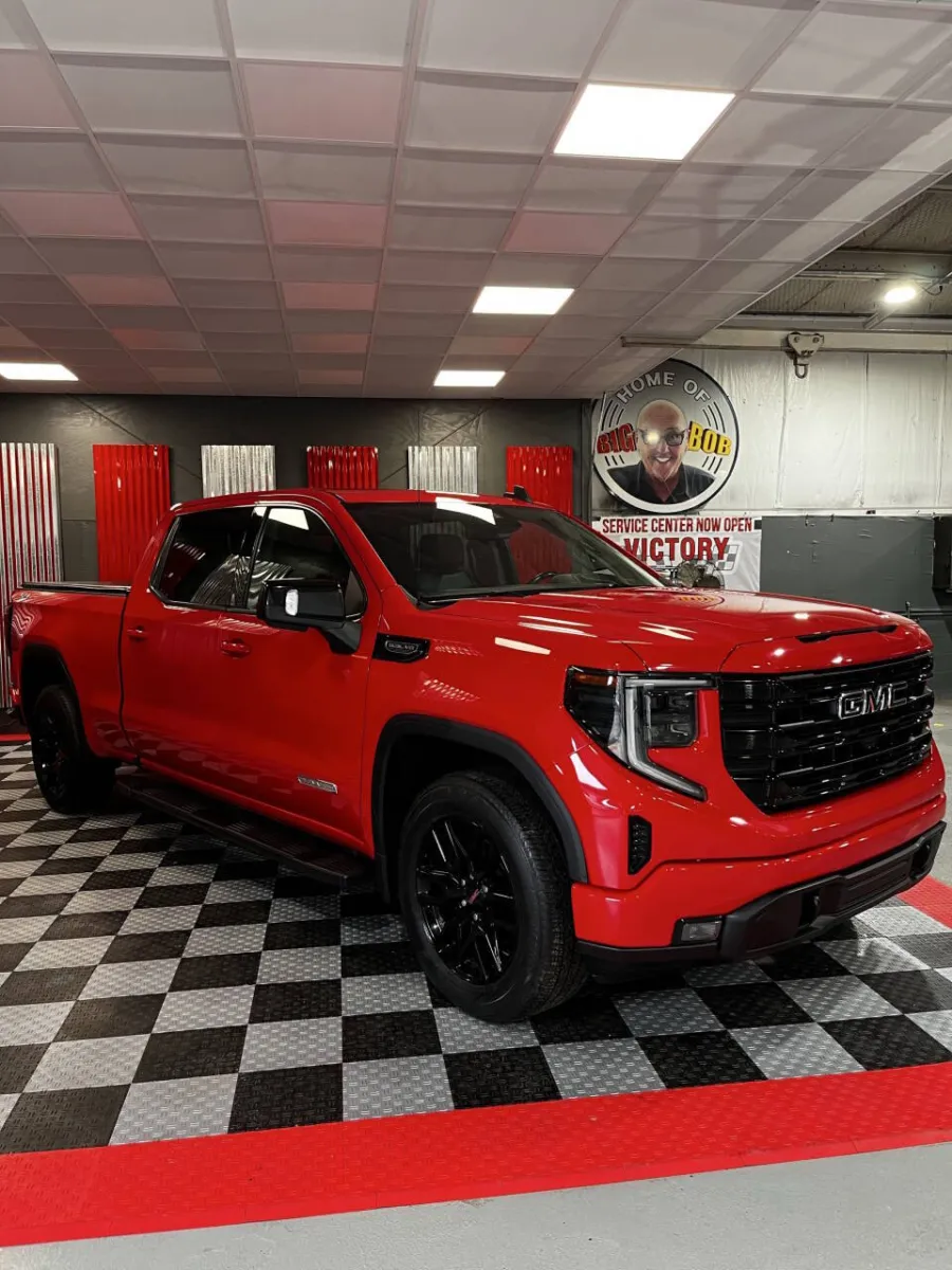 Red 2022 GMC Sierra 1500 Elevation 4x4 4dr Crew Cab 5.8 ft. SB for sale in Lake Orion, MI