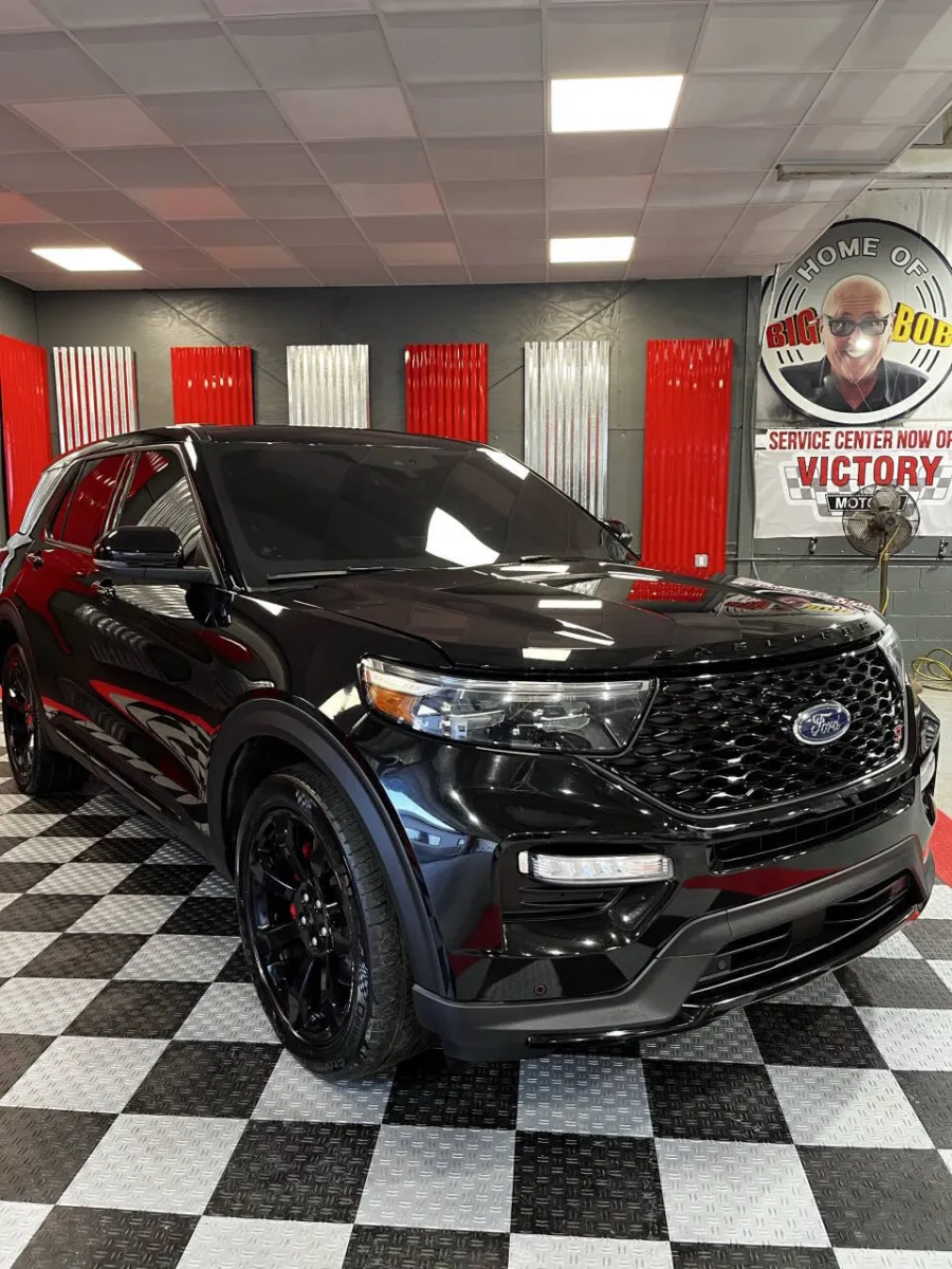 Black 2022 Ford Explorer ST AWD 4dr SUV for sale in Lake Orion, MI