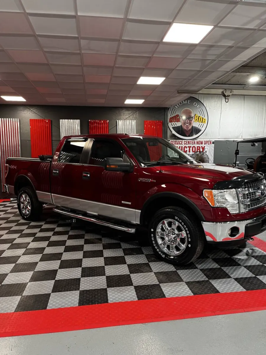 Red 2013 Ford F-150 XLT 4x4 4dr SuperCrew Styleside 5.5 ft. SB for sale in Lake Orion, MI