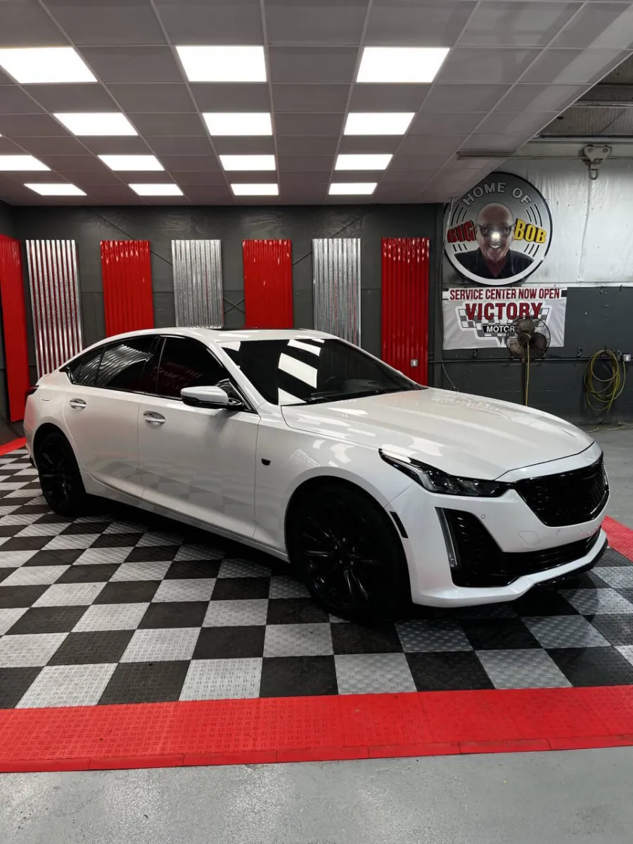 White 2022 Cadillac CT5 Premium Luxury AWD 4dr Sedan for sale in Lake Orion, MI