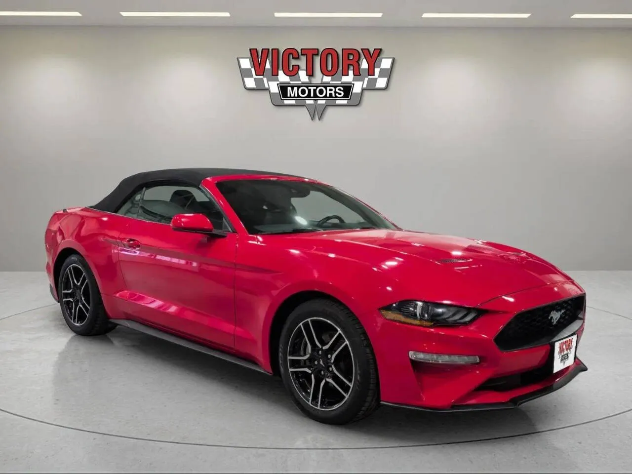 Red 2023 Ford Mustang EcoBoost Premium 2dr Convertible for sale in Lake Orion, MI