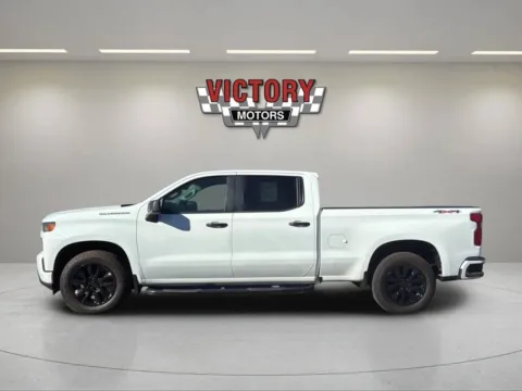 Photos of 2021 Chevrolet Silverado 1500 Custom 4x4 4dr Crew Cab 6.6 ft. SB for sale in Lake Orion, MI at Victory Motors Lake Orion