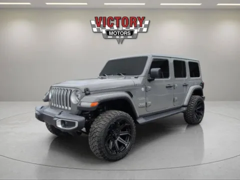 Gray 2020 Jeep Wrangler Unlimited Sahara 4x4 4dr SUV for sale in Lake Orion, MI