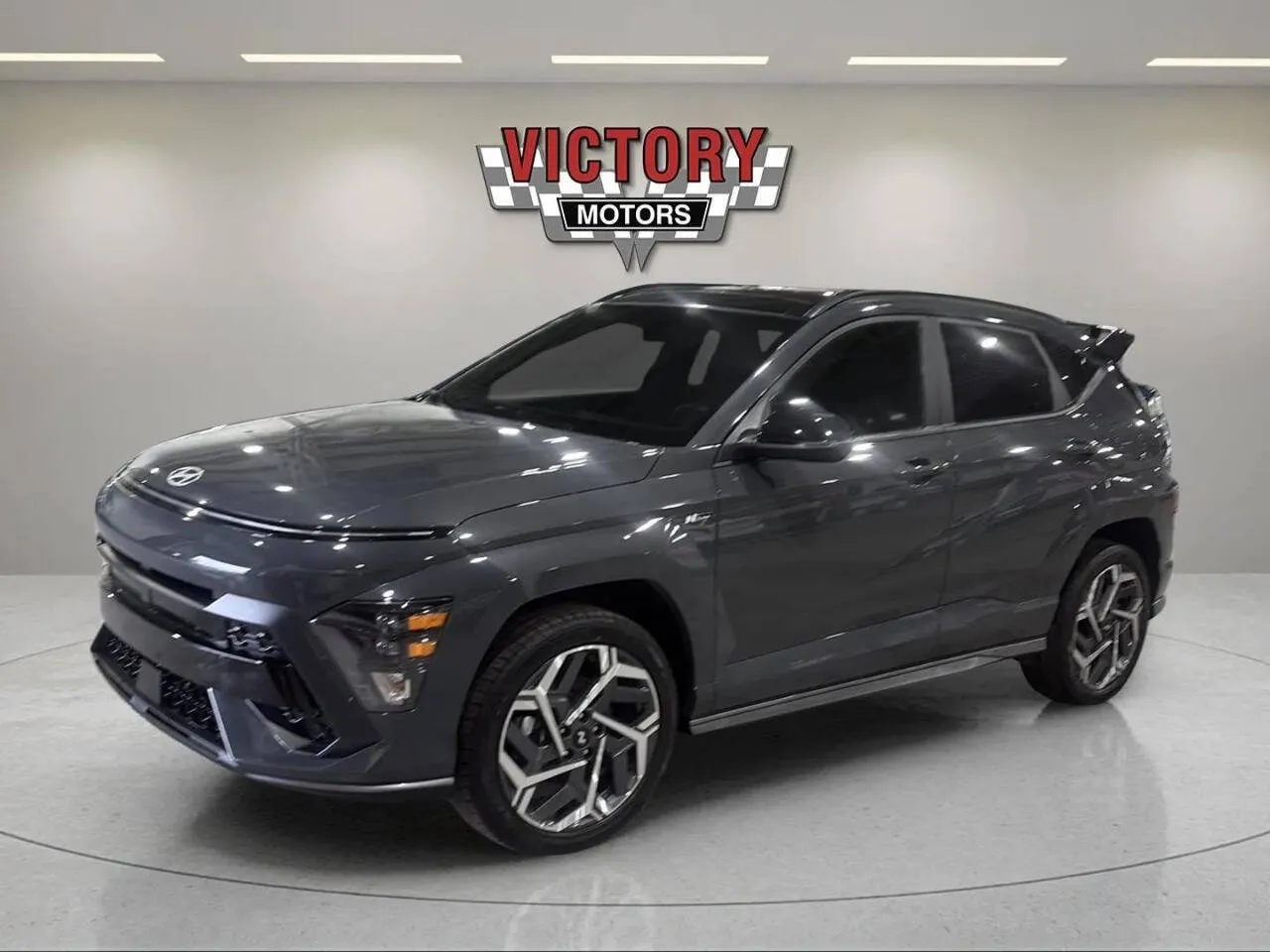 Gray 2024 Hyundai Kona N Line AWD 4dr Crossover for sale in Lake Orion, MI