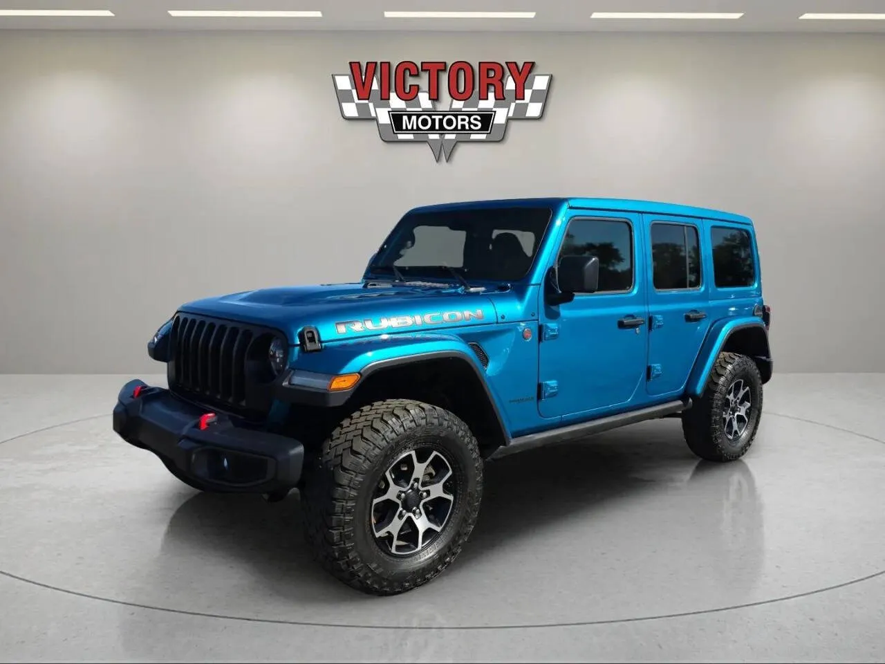 Blue 2020 Jeep Wrangler Unlimited Rubicon 4x4 4dr SUV for sale in Lake Orion, MI