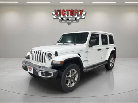 White 2021 Jeep Wrangler Unlimited Sahara 4x4 4dr SUV for sale in Lake Orion, MI