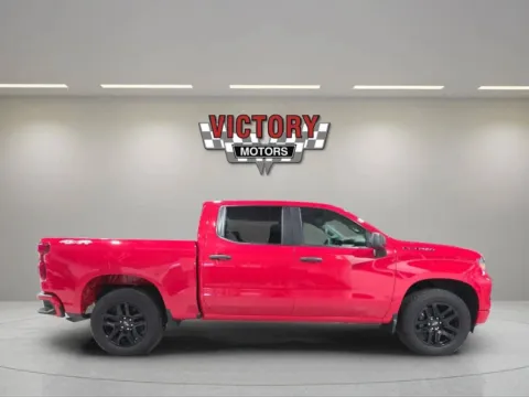 Photos of 2023 Chevrolet Silverado 1500 Custom 4x4 4dr Crew Cab 5.8 ft. SB for sale in Lake Orion, MI at Victory Motors Lake Orion
