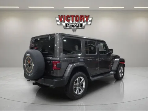 Another view of 2021 Jeep Wrangler Unlimited Sahara 4x4 4dr SUV for sale in Chesterfield, MI at Victory Motors Chesterfield