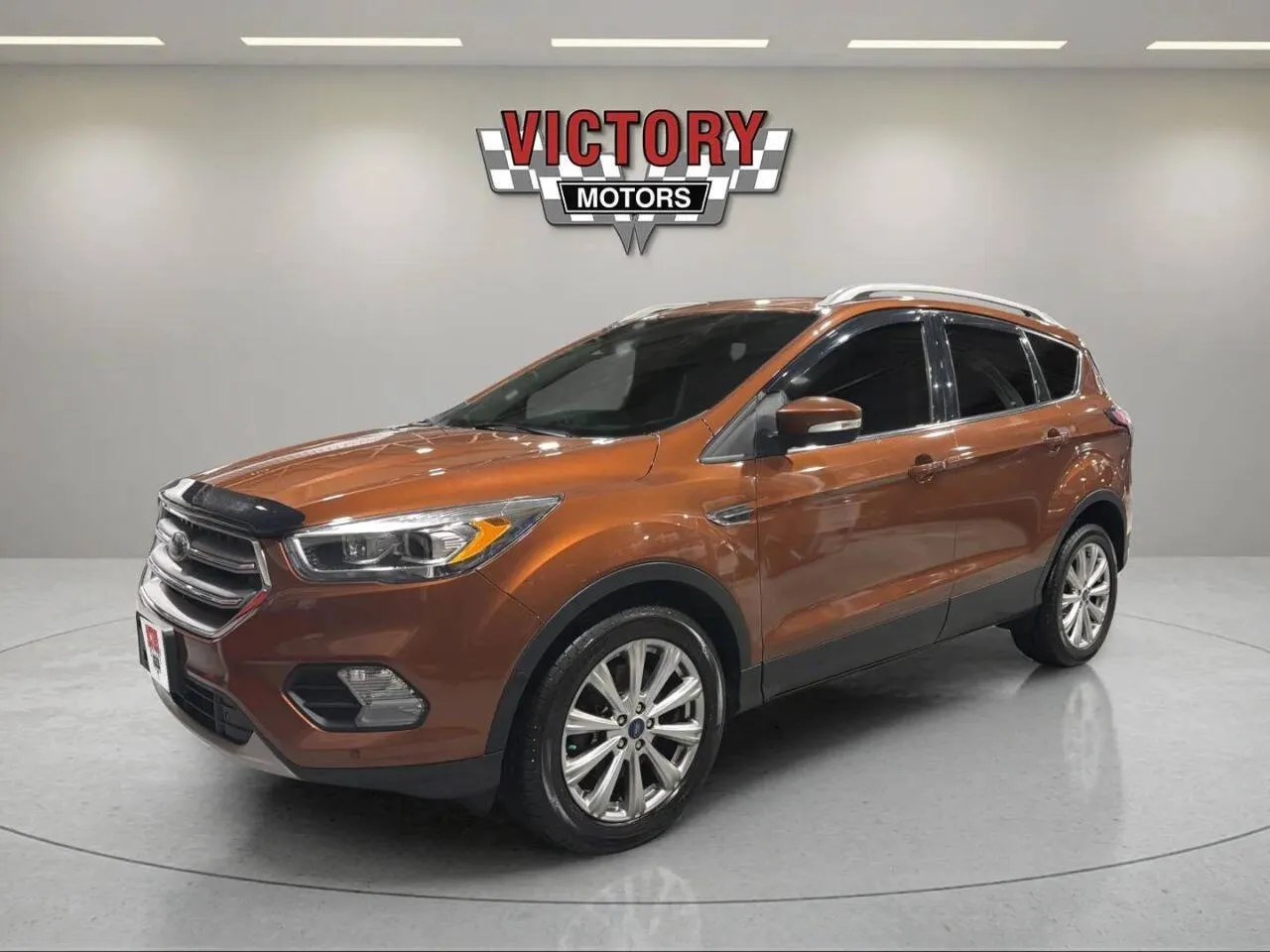 Red 2017 Ford Escape Titanium AWD 4dr SUV for sale in Chesterfield, MI
