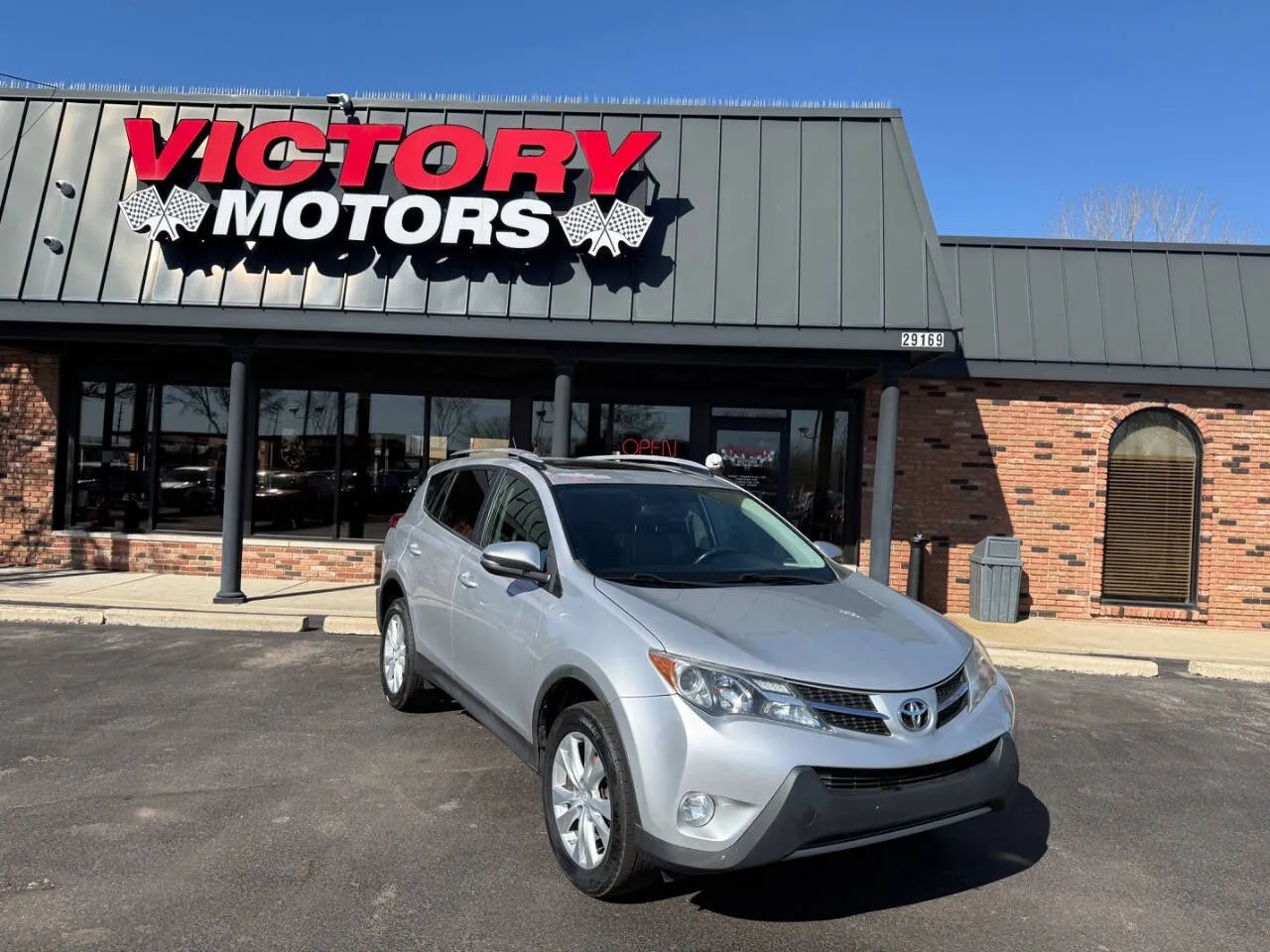 Silver 2013 Toyota RAV4 Limited AWD 4dr SUV for sale in Chesterfield, MI