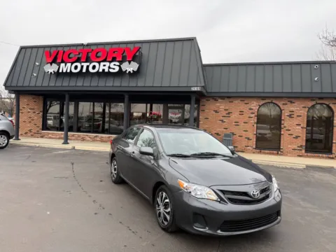 Gray 2013 Toyota Corolla LE 4dr Sedan 4A for sale in Chesterfield, MI