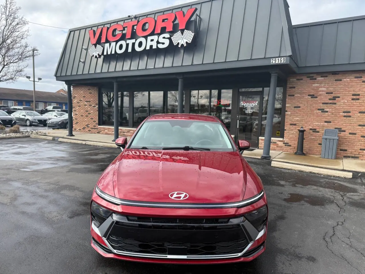 Red 2024 Hyundai Sonata SEL 4dr Sedan for sale in Chesterfield, MI