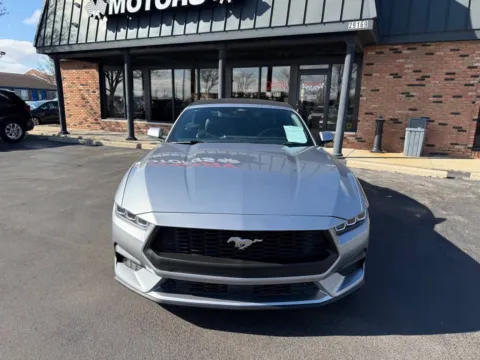 Photos of 2025 Ford Mustang EcoBoost Premium 2dr Convertible for sale in Chesterfield, MI at Victory Motors Chesterfield