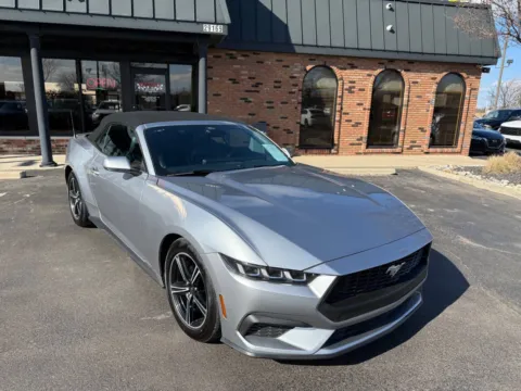 Silver 2025 Ford Mustang EcoBoost Premium 2dr Convertible for sale in Chesterfield, MI