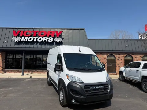 White 2023 RAM ProMaster 2500 136 WB 3dr High Roof Cargo Van for sale in Chesterfield, MI