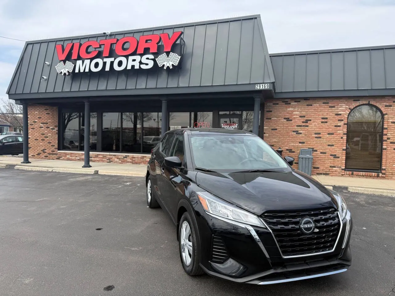 Black 2023 Nissan Kicks S 4dr Crossover for sale in Chesterfield, MI