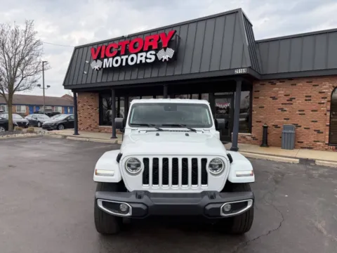 Photos of 2021 Jeep Wrangler Unlimited Sahara 4xe 4x4 4dr SUV for sale in Chesterfield, MI at Victory Motors Chesterfield
