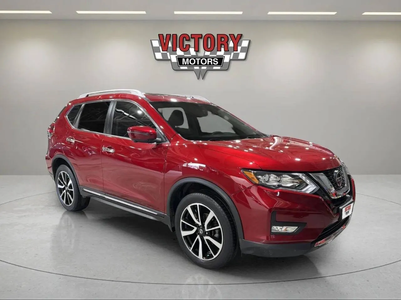 Red 2019 Nissan Rogue SL AWD 4dr Crossover for sale in Chesterfield, MI
